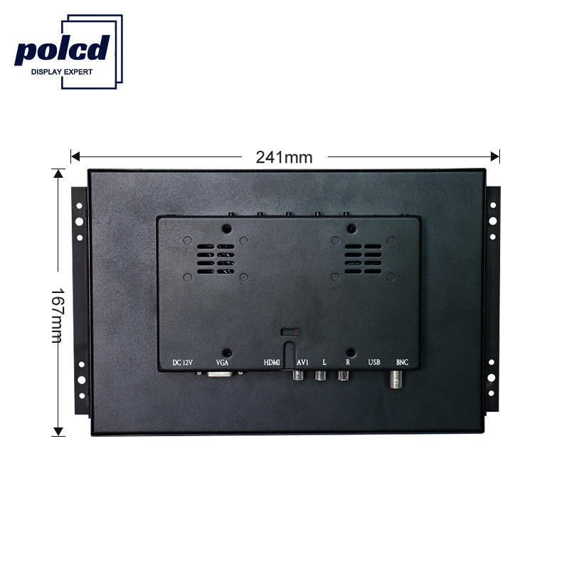 Polcd 10,4 Zoll Custom LCD LED Display VGA Open Frame Monitor für Industrie