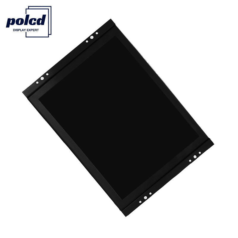 Polcd Anpassen 8-Zoll-LCD-Monitor mit offenem Rahmen, Kunststoffgehäuse, kapazitiv