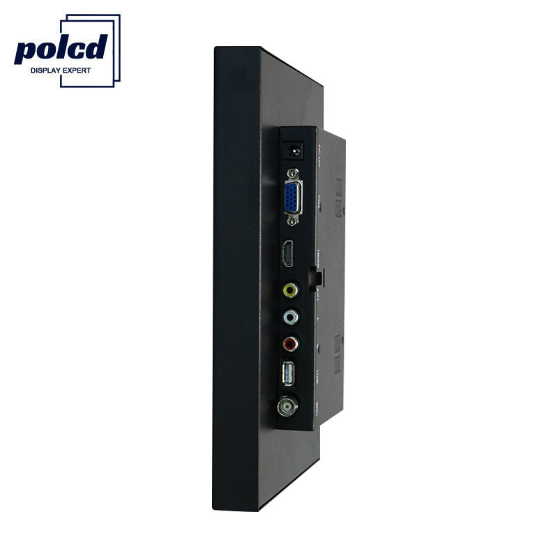 Polcd Anpassen 8-Zoll-LCD-Monitor mit offenem Rahmen, Kunststoffgehäuse, kapazitiv