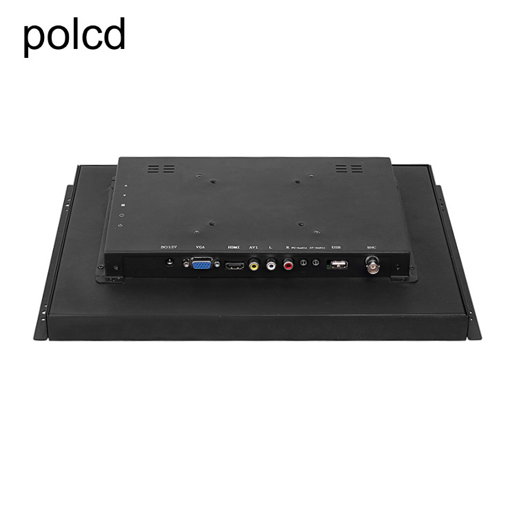 Polcd Industrial 15-Zoll-LCD-Monitor mit offenem Rahmen, reiner kapazitiver Touchscreen