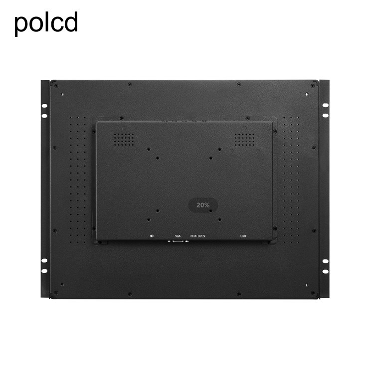 Polcd Industrial 15-Zoll-LCD-Monitor mit offenem Rahmen, reiner kapazitiver Touchscreen