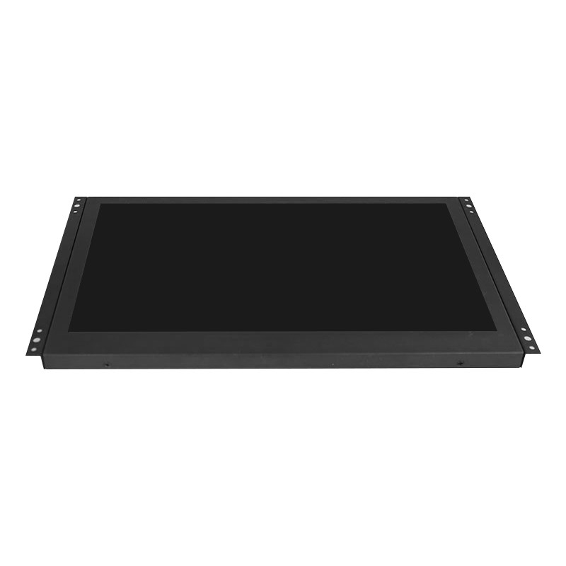 Polcd 13,3-Zoll-Metallgehäuse Industrieller LCD-Monitor Offener Rahmen Touchscreen VGA HDMI