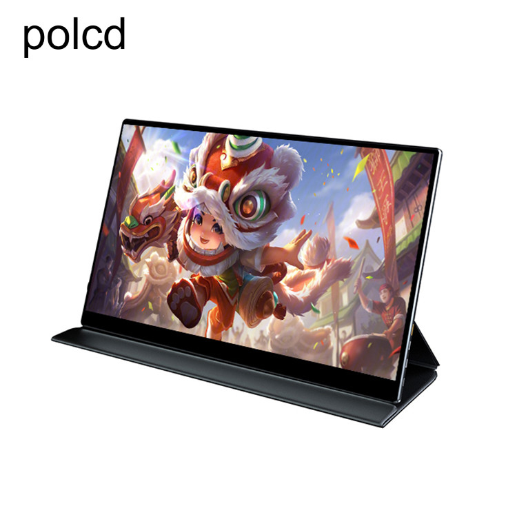 13,3-Zoll-1080p-VESA-Loch-flacher Studiolautsprecher LCD-Gaming-tragbarer Monitor für Laptop