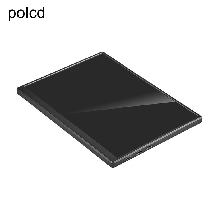 Aluminiumlegierungs-Metallnoten-tragbarer Monitor Polcd 10,5 Audioausgang Zoll IPS HD