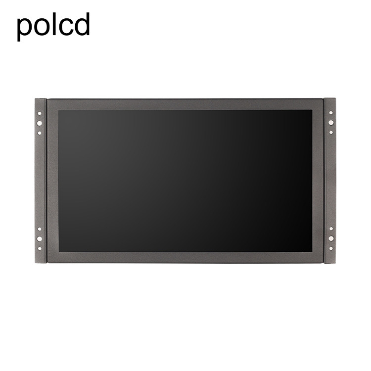 Industrieller LCD Monitor Metallkasten Polcd 11,6“ mit hängendem Ohr-offener Rahmen-Touch Screen