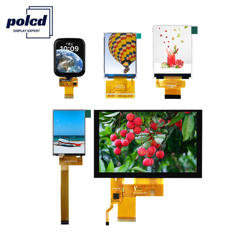 1,69 2,2 2,4 3,5 4 4,3 bewegen kleine farbenreiche RGB SPI IPS Platte LCD-Anzeigen-LCM TFT Schritt für Schritt fort