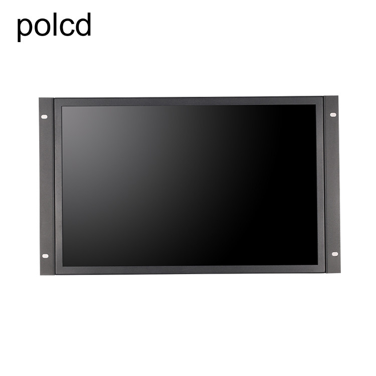 Industrieller an der Wand befestigter hängender Ohr-Metallkasten-LCD-Bildschirm-Monitor Polcd 19 Zoll
