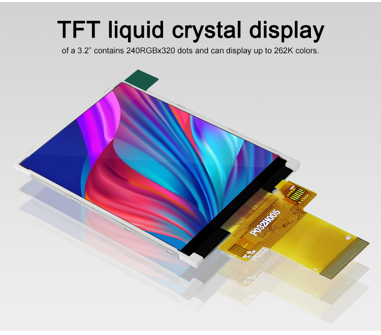 Polcd 3,5 Zoll 240x320 Pixel Größe Kleines TFT-Display 320x480 ILI9488 Treiber-IC