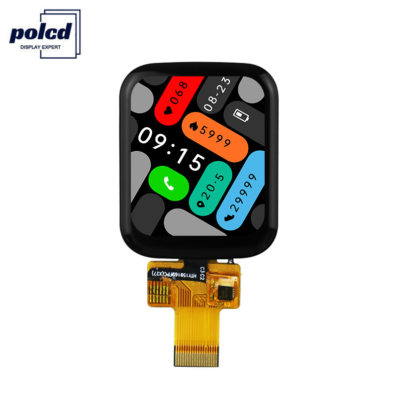 Polcd 1,69 Zoll 240 x 240 Ips LCD ST7789V Kleiner LCD-Touchscreen 4 Zeilen SPI