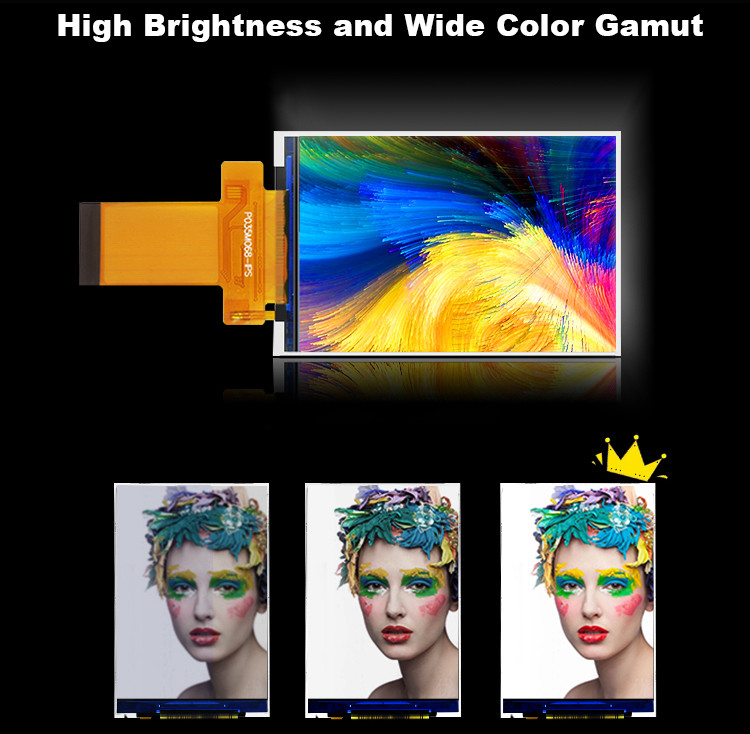 Polcd Custom TFT LCD 0,96 ~ 10,1