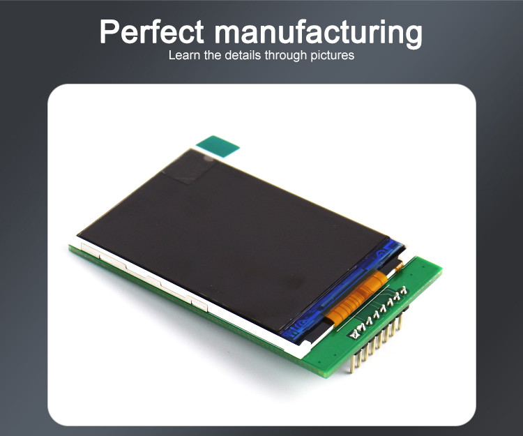 Polcd 4 Wire SPI Tft Lcd 2,4 Zoll 240X320 Touchscreen Lcd mit Leiterplatte