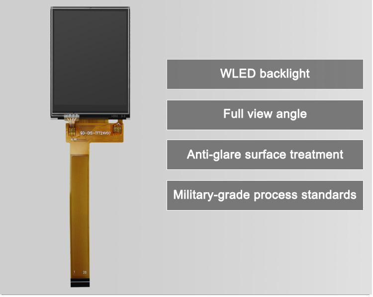 Polcd Black 8080 MCU 2,4 Zoll TFT Display 8 Bit 2.4 TFT Spi 240x320