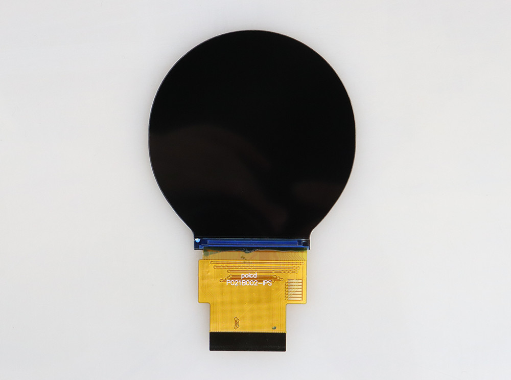 Polcd 2,1 Zoll 480x480 Kleiner runder Kreis Bildschirm Panel SPI RGB-Schnittstelle Kreisförmiger TFT-LCD-Display