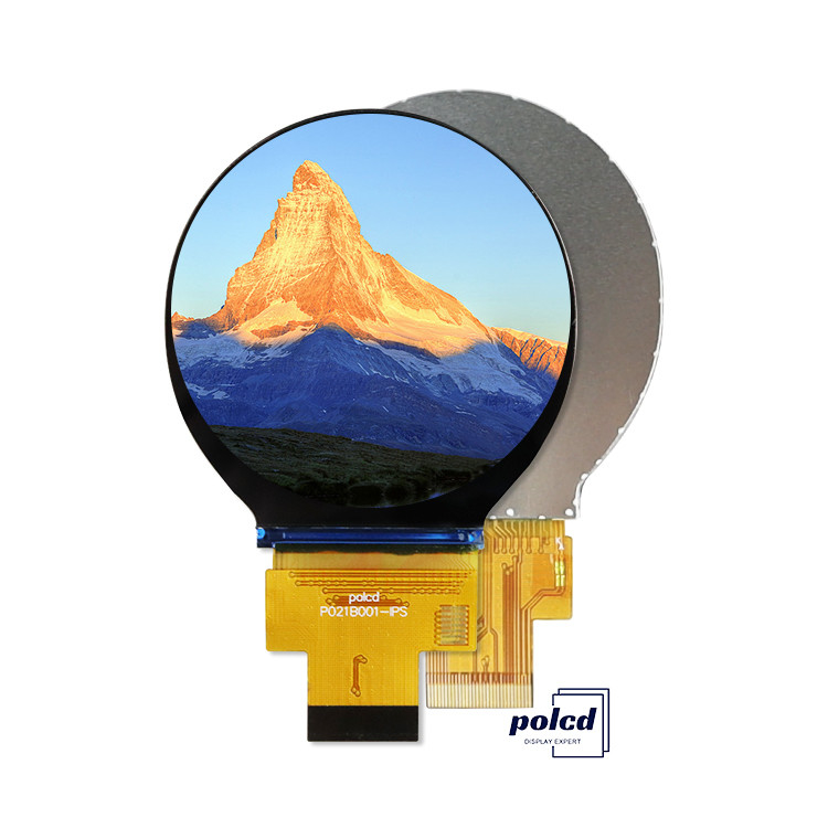 Polcd 2,1 Zoll IPS Kleines rundes LCD 480*480 Mipi Schnittstelle ST7701S Kreiskreiskreis TFT-Display Modul