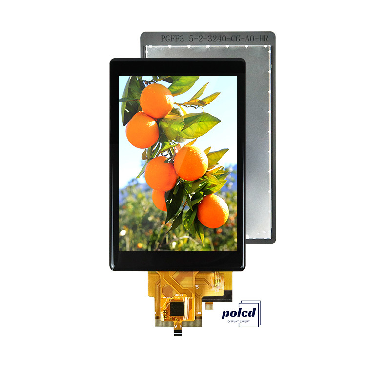 Polcd Custom 3,5 Zoll Kapazitiv Touch Panel 320x480 500nit RGB Schnittstelle IPS Tft LCD Display Modul
