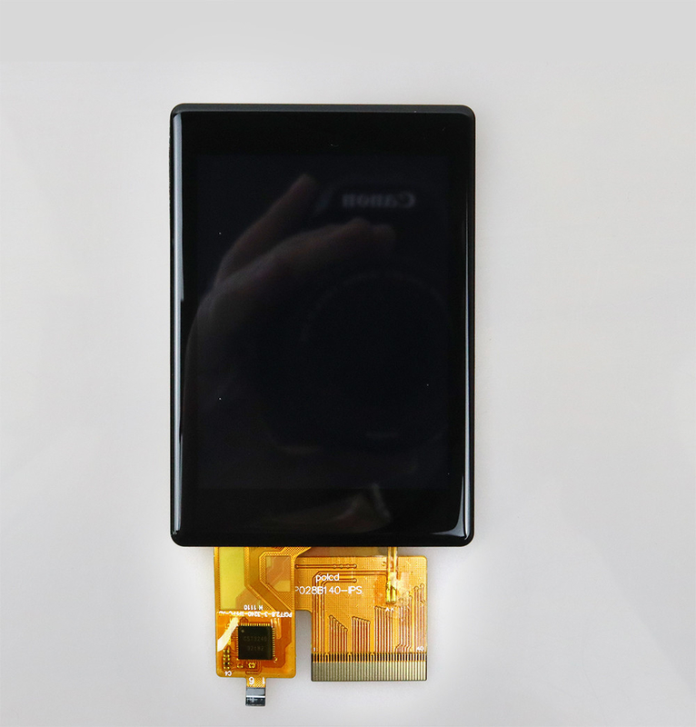 Polcd hohe Leuchtkraft 500nit 2,8 Zoll LCD-Bildschirm 240x320 IPS alle Blickwinkel CTP Kapazitive Touch TFT-Display