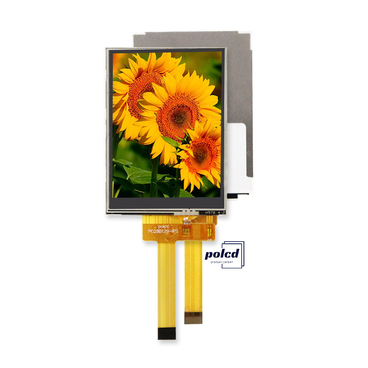 Polcd 2,8 Zoll TFT LCM Qvga 240x320 14pins RTP Resistive Touch ST7789V 2,8 