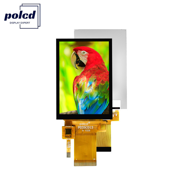 Polcd 3,5 Zoll TFT hochauflösende 320*480 MCU SPI Paralleloberfläche Kapazitives Touchscreen LCD-Display