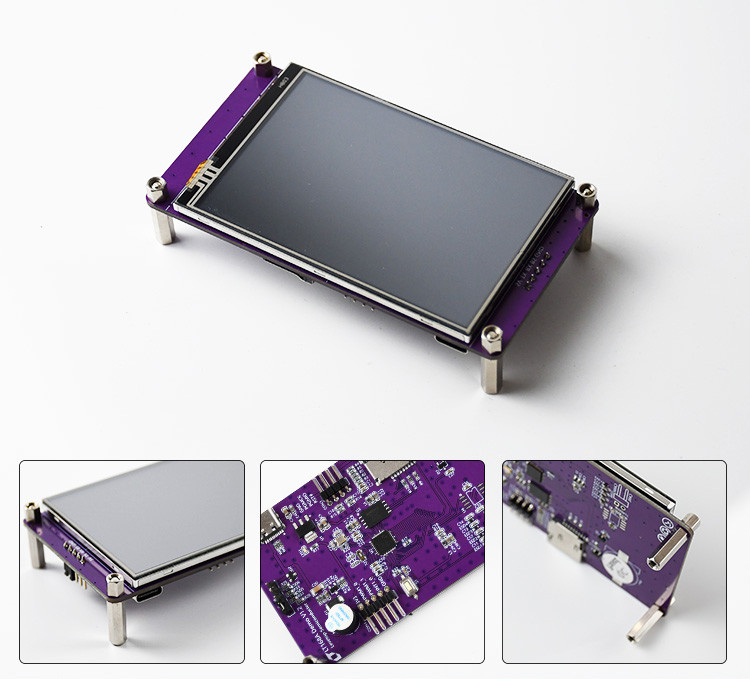 Polcd 3,5 Zoll Serienanschluss Anweisungsbildschirm Kommandobildschirm LCD-Module TFT-Display HMI-Touchscreen