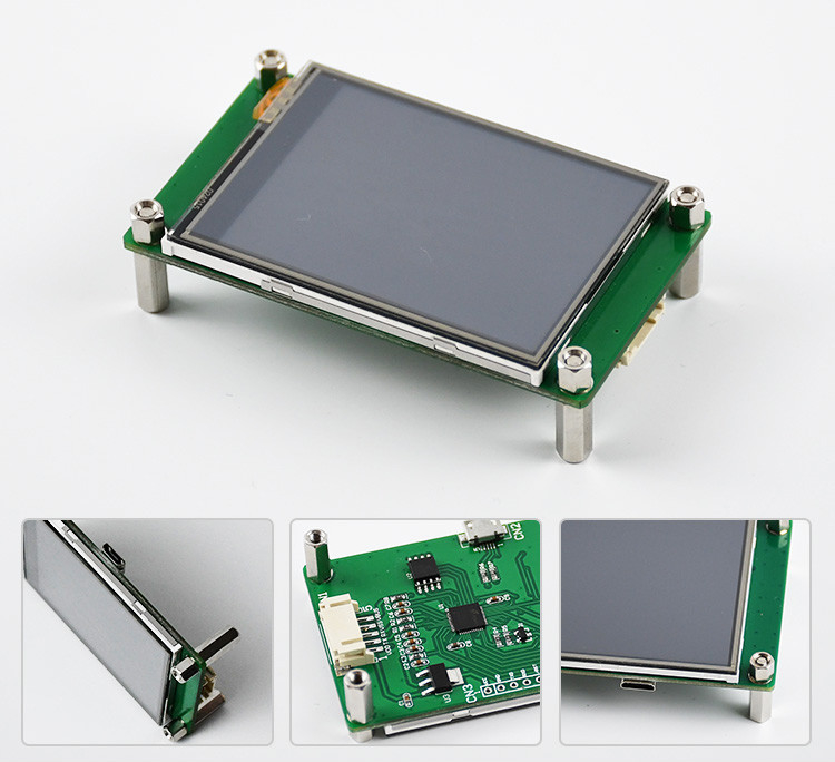 Polcd 2,4-Zoll-TFT-LCD-Resistenz-Touchscreen-Modul 240*320 SPI-Serienanschluss Anzeige für Arduino