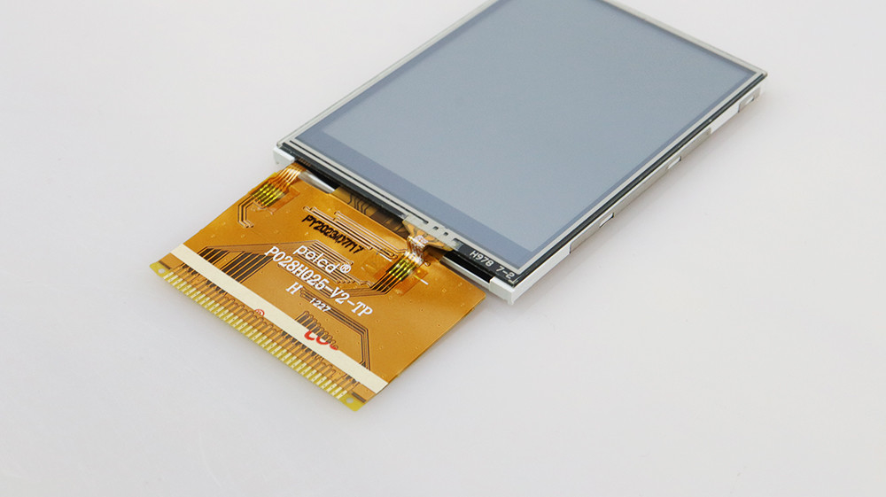 Polcd 2,8-Zoll-TFT-LCD-Touchscreen mit vollem Betrachtungswinkel, sonnenlichtlesbares IPS-Panel
