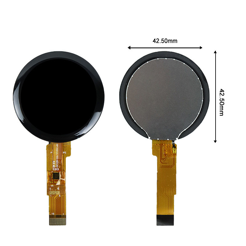 Polcd Rund 240*240 1,28 1,3 Zoll Touch Tft Lcd Display SPI Schnittstelle GC9A01 Treiber IC IPS Bildschirm