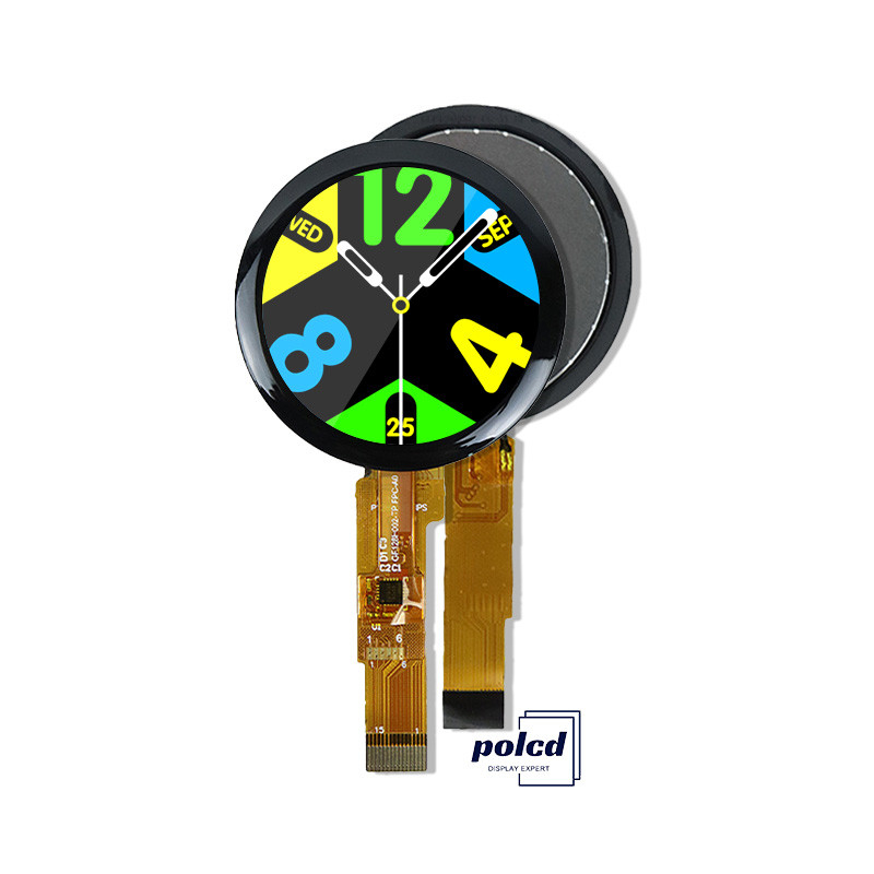 Polcd Rund 240*240 1,28 1,3 Zoll Touch Tft Lcd Display SPI Schnittstelle GC9A01 Treiber IC IPS Bildschirm