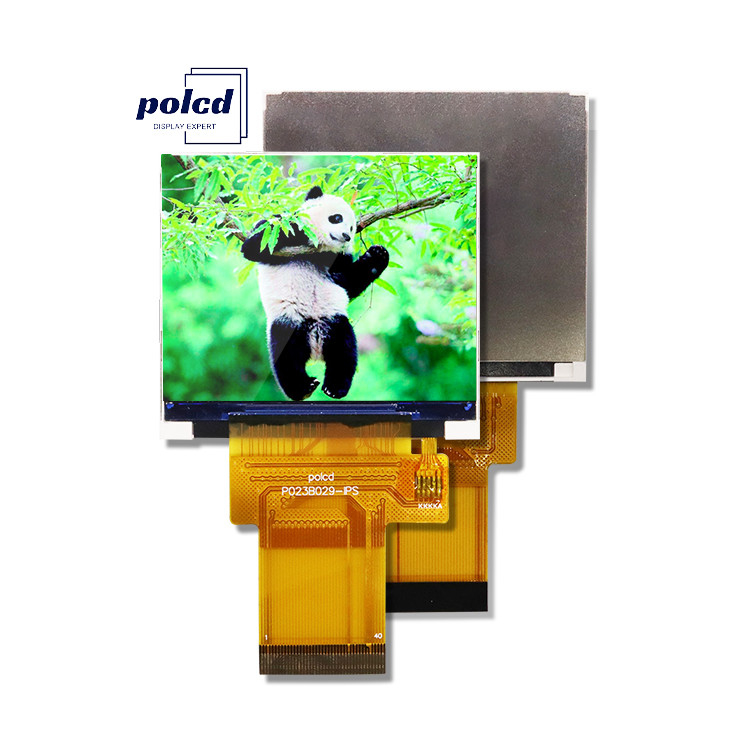 Polcd Kleines 2,3-Zoll-LCD-Bildschirm mit hoher Auflösung 480x360 RGB Farbe IPS Blickwinkel Landschaft TFT