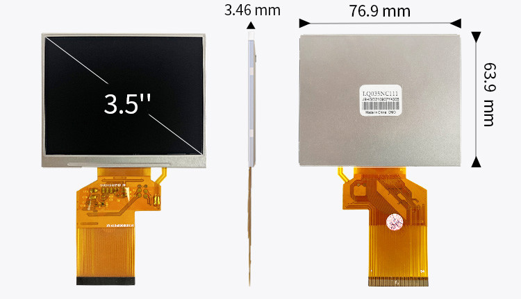 LQ035NC111 3,5-Zoll-LCD-Modul 320x240 Rgb Spi-Schnittstelle 54-Pin Farb-TFT-Display
