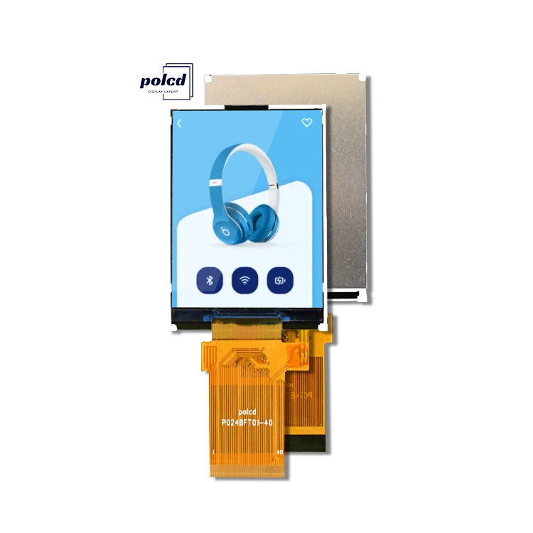 Polcd 2,4 Zoll LCM-Modul Transflective SPI MCU Schweißen 20pins Auflösung 240x320 TFT LCD-Bildschirm