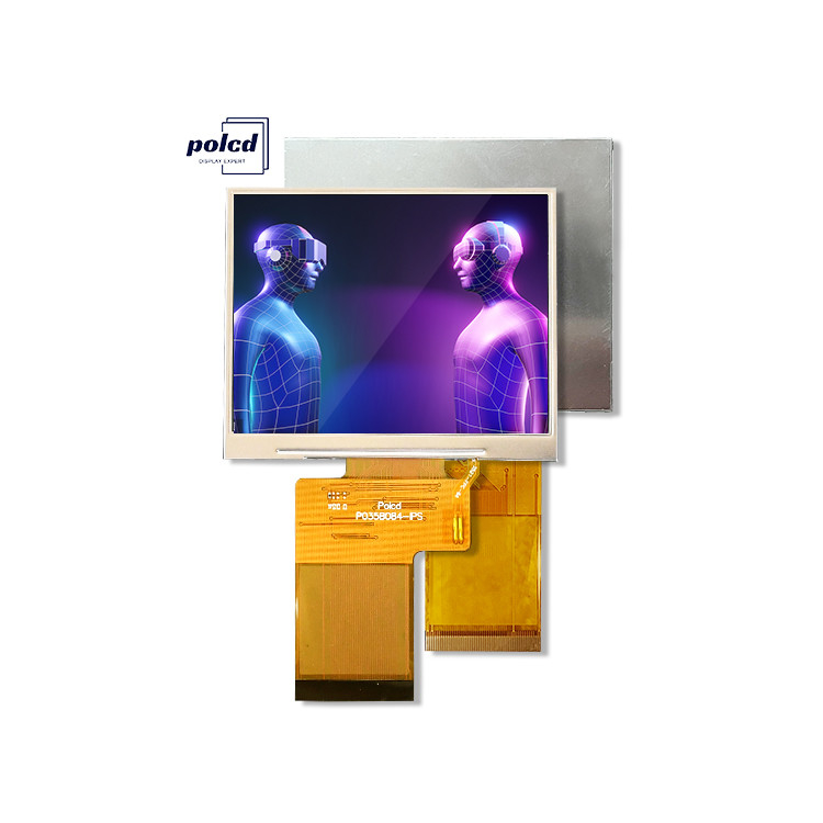 Polcd 3,5 Zoll TFT LCD-Display 320x240 SPI RGB-Schnittstelle und farbenfrohe quadratische Bildschirm-LCD-Module