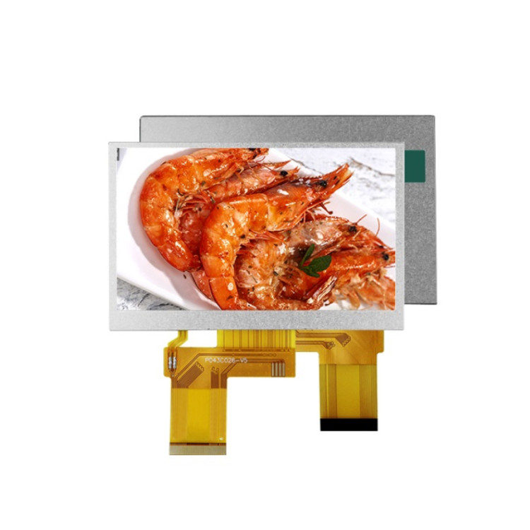 Polcd Custom 4.3 Zoll 480*272 Farbe RGB 8bit ILI6485 Antrieb 40pin 4.3' TFT LCD Modul