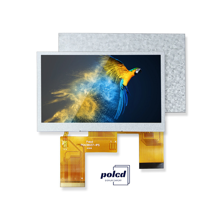 Polcd 4,3 Zoll 400 Inch Helligkeit 480x272 LCD IPS Bildschirm NV3041A ic MCU SPI Schnittstelle TFT-Display