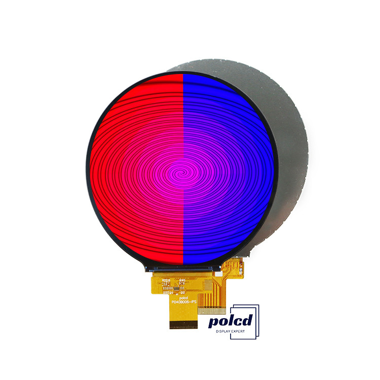 Polcd Kleingröße Rund LCD Bildschirm 4 Zoll 720x720 Pixel 4Line MIPI Schnittstelle Vollfarbbildschirm