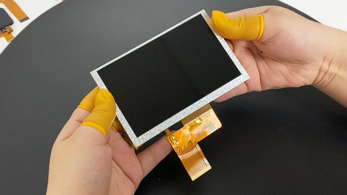 Polcd 5.0 Inch TFT LCD Panel 800*480 Resolution 500nits RGB Interface 5