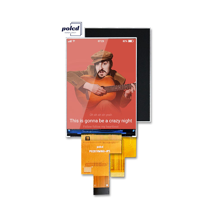 Polcd 2,8 Zoll 480x640 Auflösung IPS Glas LCM LCD Modul MIPI Schnittstelle TFT-Display