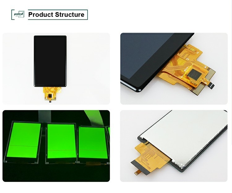 Polcd Custom 3,5 Zoll Kapazitiv Touch Panel 320x480 500nit RGB Schnittstelle IPS Tft LCD Display Modul