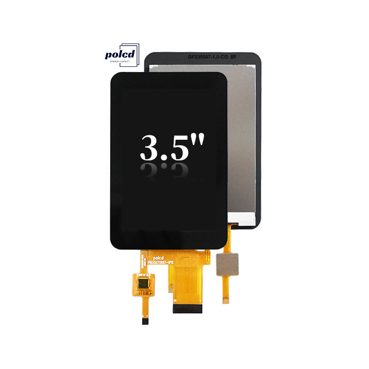 Polcd CTP 320x480 Auflösung 30pins 3,5 Zoll TFT LCD Touchscreen Modul 330 nit TN Glas LCD-Display