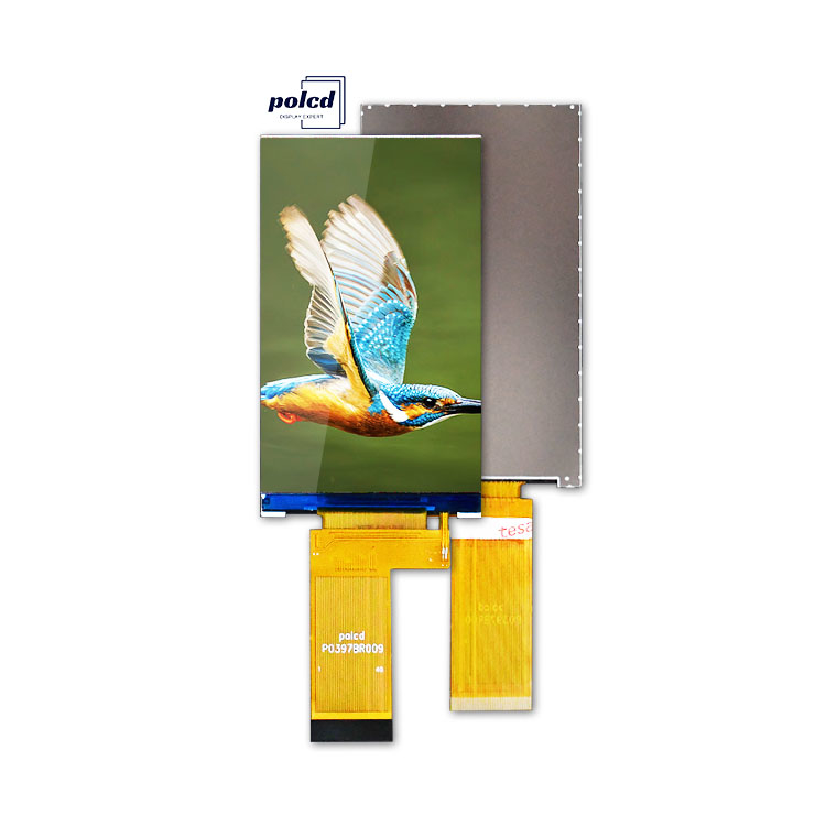 Polcd 3,97 Zoll 4 Zoll 480*800 300nit 40pin RGB Schnittstelle All Transmissive ST7701S Tft LCD Display Modul