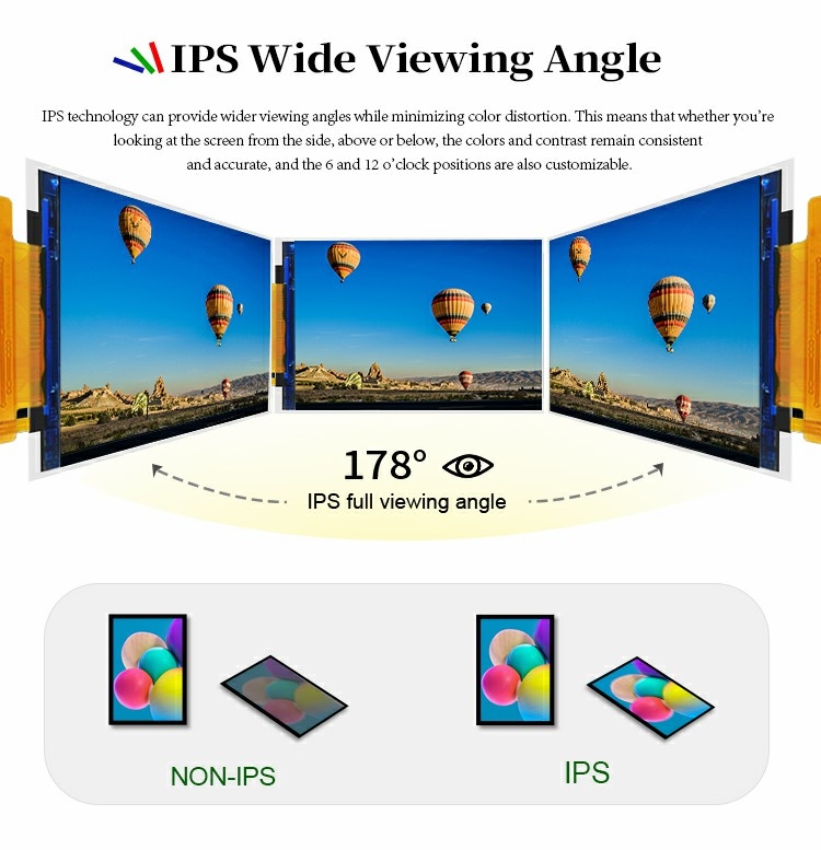 Polcd Kleines Display TFT IPS 2,8 Zoll SPI Schnittstelle 240*320 RGB Farbbildschirm ST7789P3-G6 TFT LCD