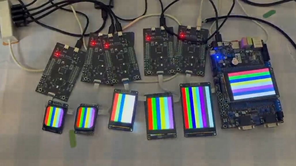 Tft Lcd-Modul PCBA-Schaltplatte