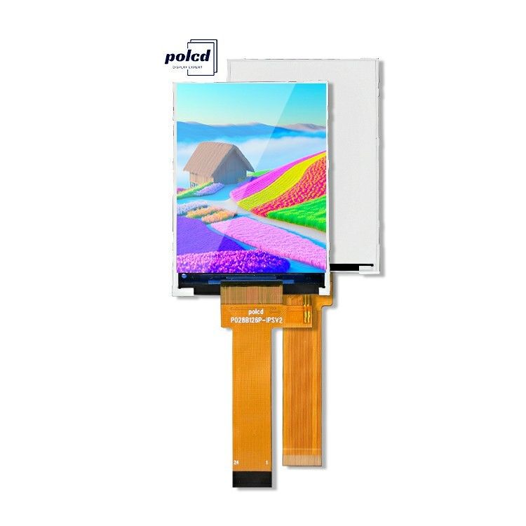 Polcd 2,8 Zoll LCD-Bildschirm 240x320 MCU-Schnittstelle Weitblick Winkel TFT Transflexions-LCD-Modul mit ST7789P3-G6