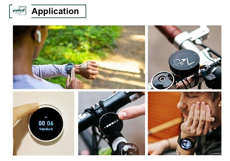 Polcd 2,1 Zoll 480x480 IPS rundes TFT Farbdisplay LCD Modul mit MIPI-Schnittstelle für LCM und Panel