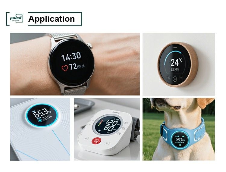 Polcd 4,0'' Kreisbildschirm LCD-Modul 720*720 ST7703 IPS Blickwinkel MIPI Schnittstelle Rundes TFT-Display