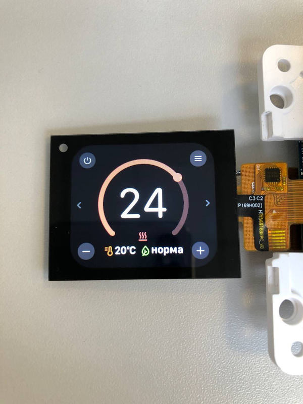 Polcd 1,69 Zoll TFT Multikapazitiver Touchscreen 4 Zeilen SPI 240x280 IPS Lcd