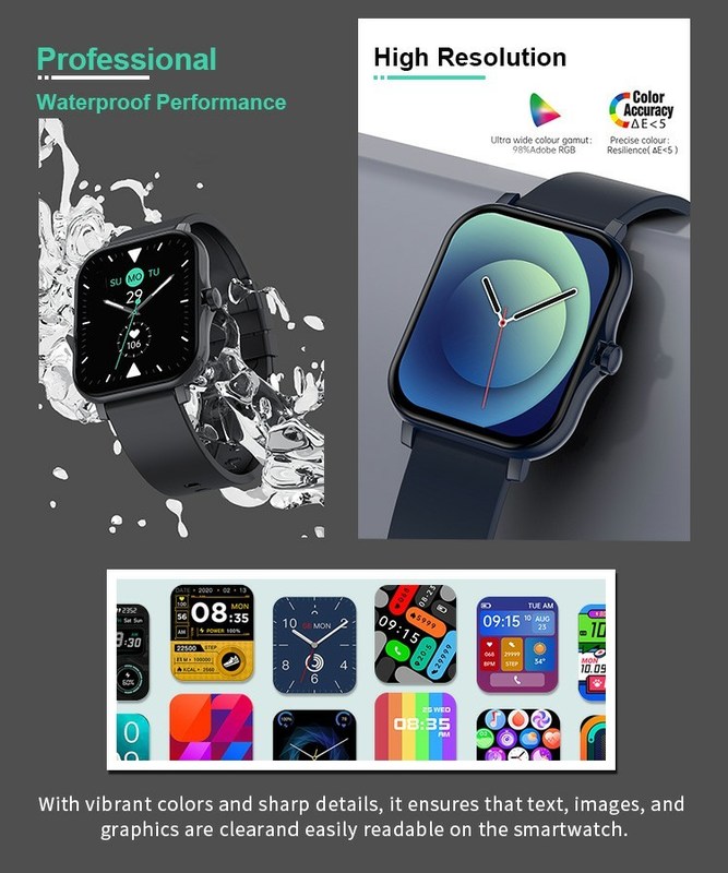 Polcd 1,69 Zoll 240 x 240 Ips LCD ST7789V Kleiner LCD-Touchscreen 4 Zeilen SPI