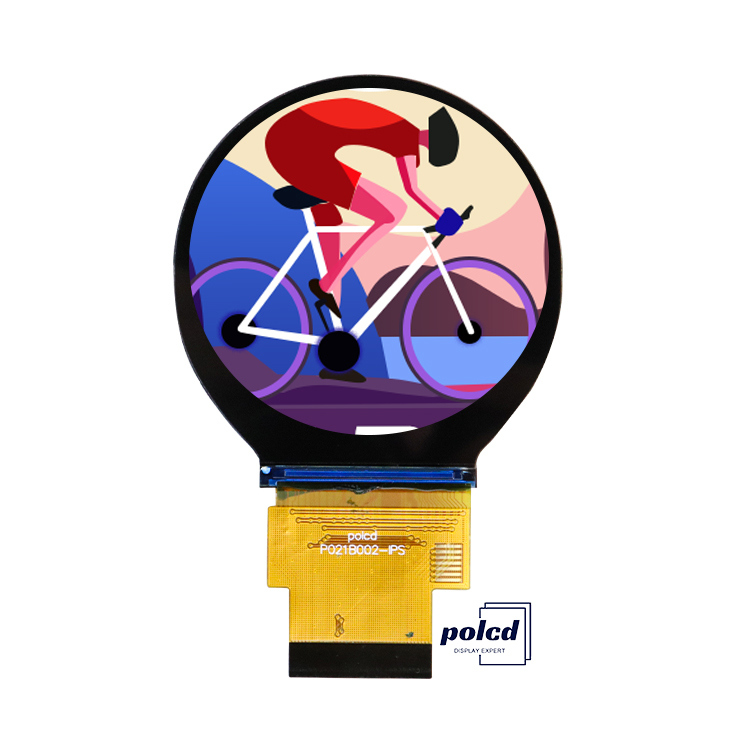 Polcd 2,1 Zoll 480x480 IPS Rund-TFT-Farbdisplay LCD-Modul LCM-Panel