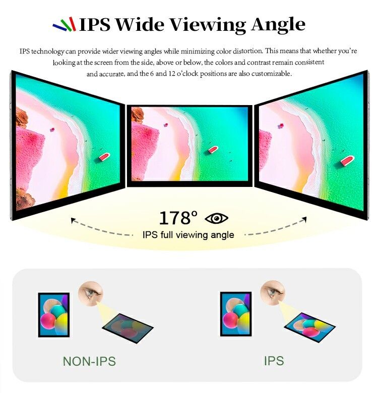 Polcd hohe Leuchtkraft 500nit 2,8 Zoll LCD-Bildschirm 240x320 IPS alle Blickwinkel CTP Kapazitive Touch TFT-Display