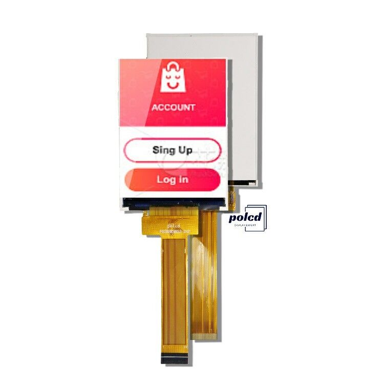 Polcd 2,8 Zoll TFT-Display 240x320 IPS-Bildschirm mit hohem Kontrast 1200:1 TFT-Panel-LCD-Modul
