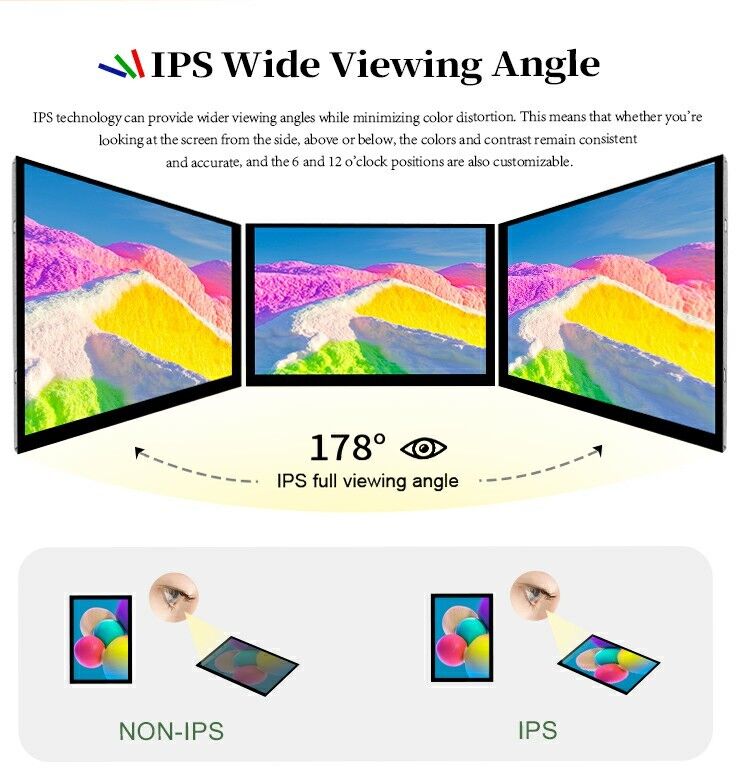 Polcd 2,8 Zoll TFT 240*320 Kleiner Farbbildschirm JD9853 Antrieb IC Spi Schnittstelle IPS TFT LCD-Display